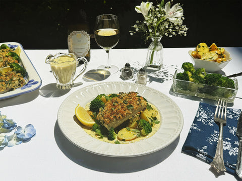 Creamy Lemon Cod