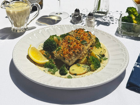 Creamy Lemon Cod