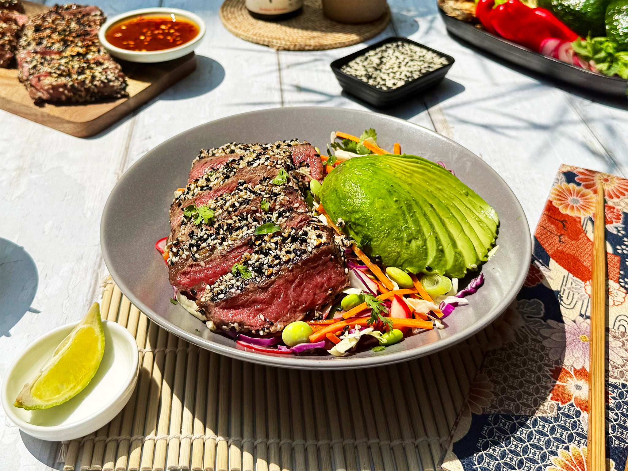 Sesame Steak
