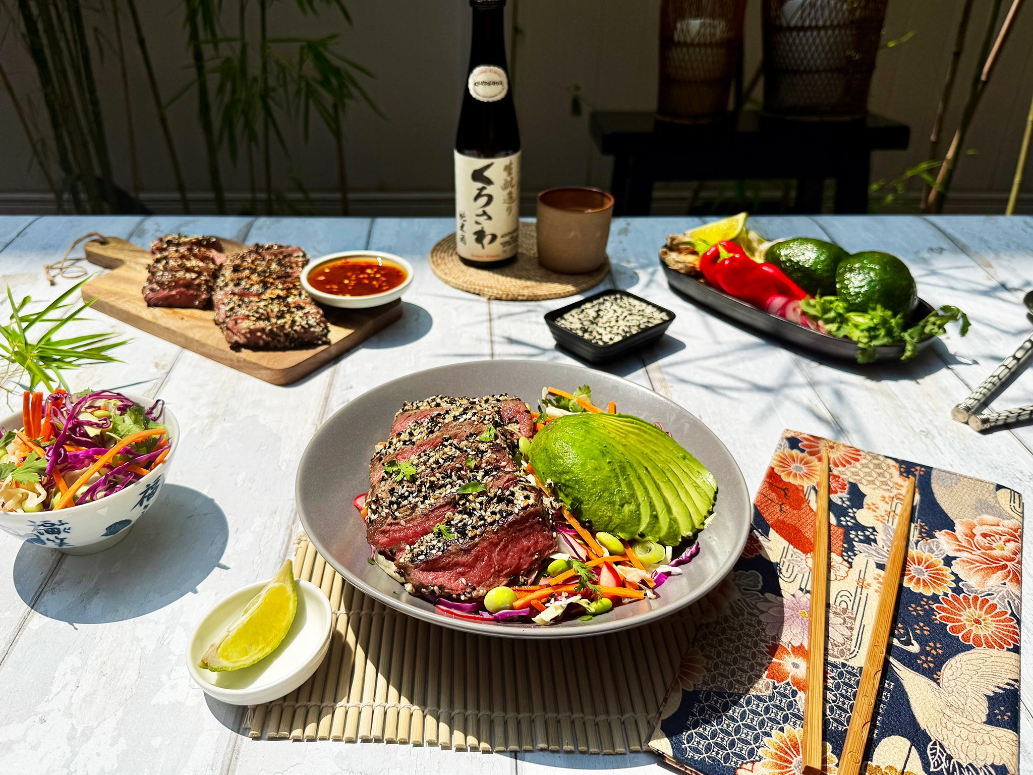 Sesame Steak