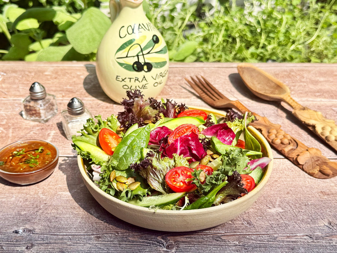 Side Salad with Homemade Dressing