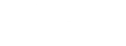 Georgie's Kitchen Logo White with no background